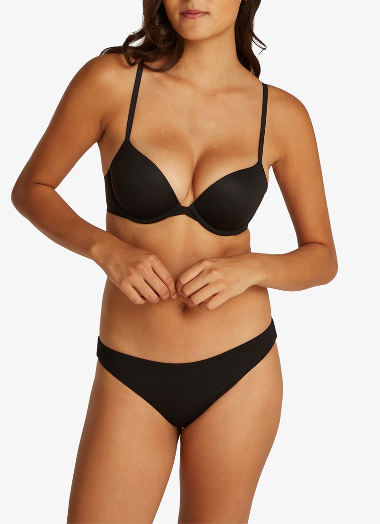 Calvin Klein - Bikinislip met grafisch desisn - Zwart