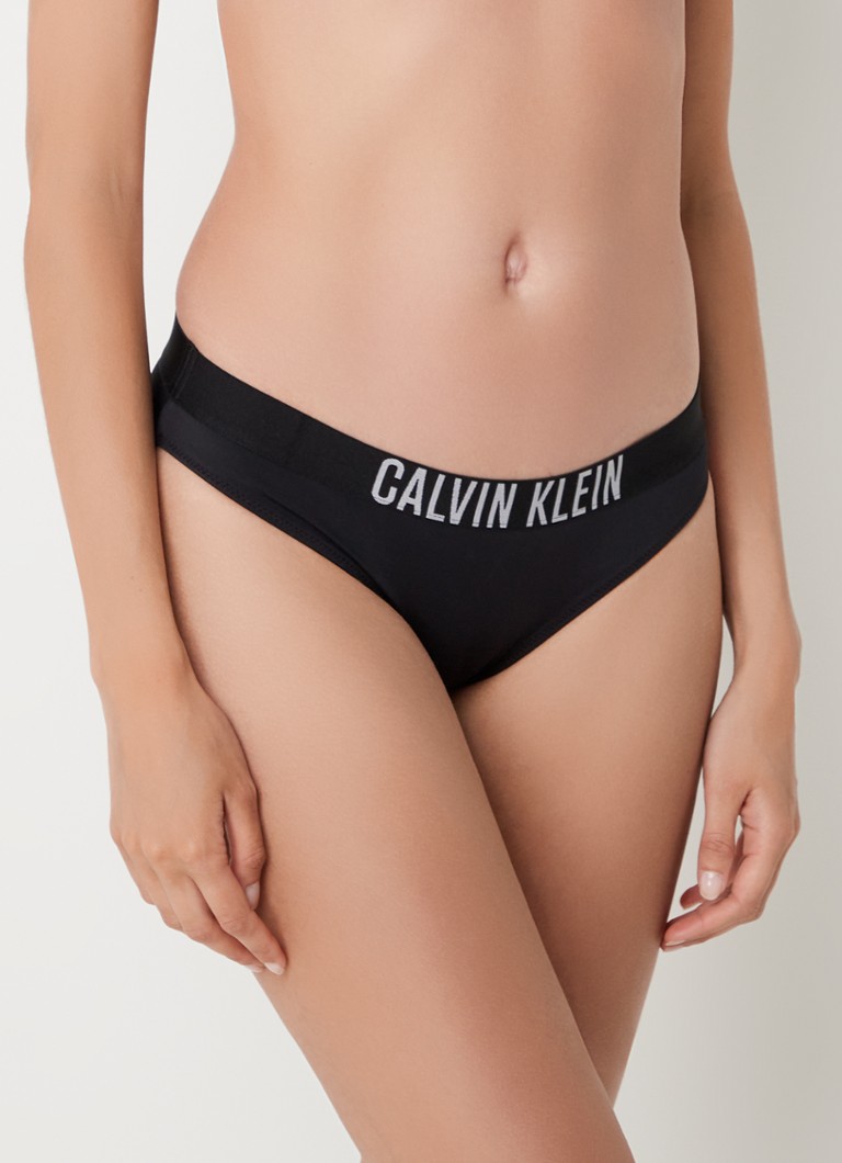 Calvin Klein - Intense Power bikinislip met logoband - Zwart