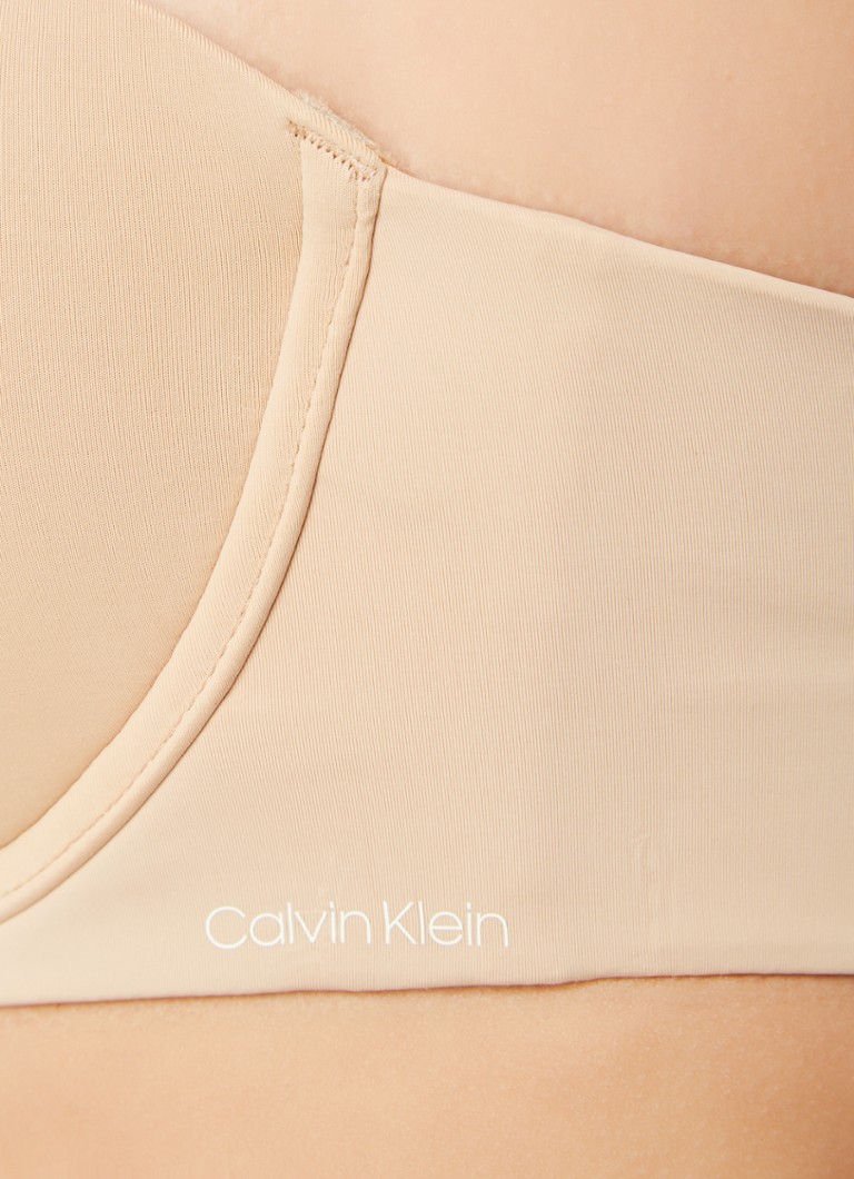 Calvin Klein Invisible Flex strapless push-up bh • Beige • de