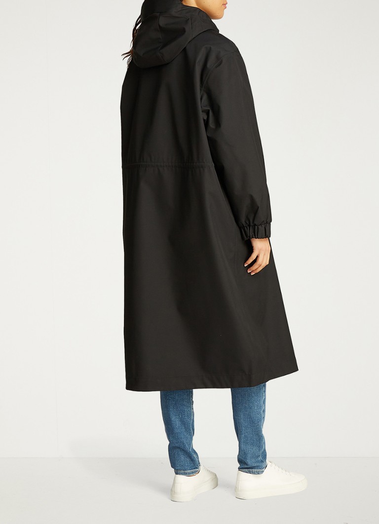 Calvin Klein Parka met klepzakken en capuchon • Zwart •