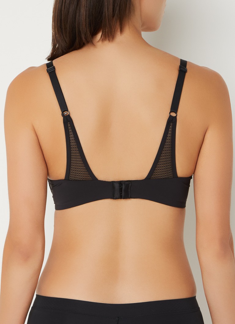 Calvin Klein Perfectly Fit Flex voorgevormde demi bh met beugel • Zwart •