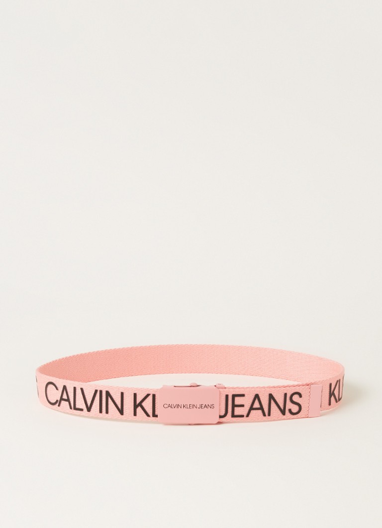 Calvin Klein - Riem met logo - Roze
