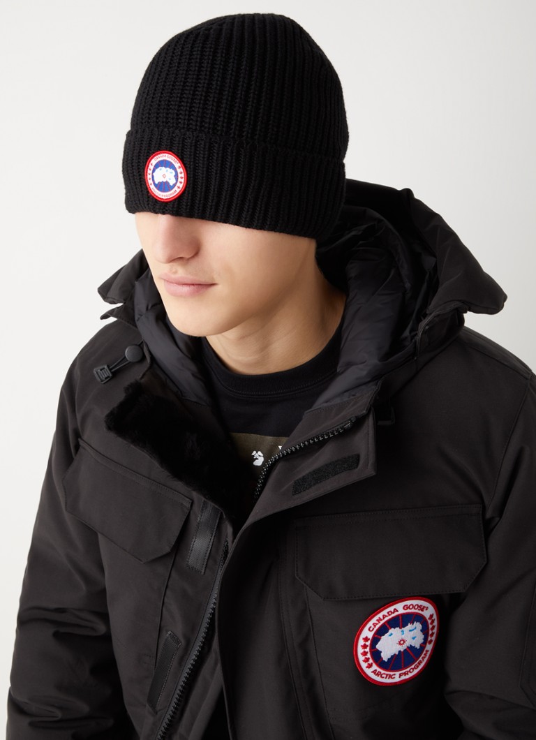canada goose muts zwart