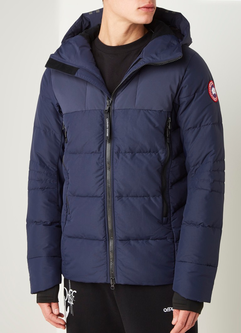 opmerking Min Variant Canada Goose Hybridge puffer jas met donsvulling • Donkerblauw •  deBijenkorf.be