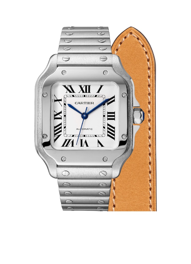 Cartier Santos de Cartier watch • Zilver •