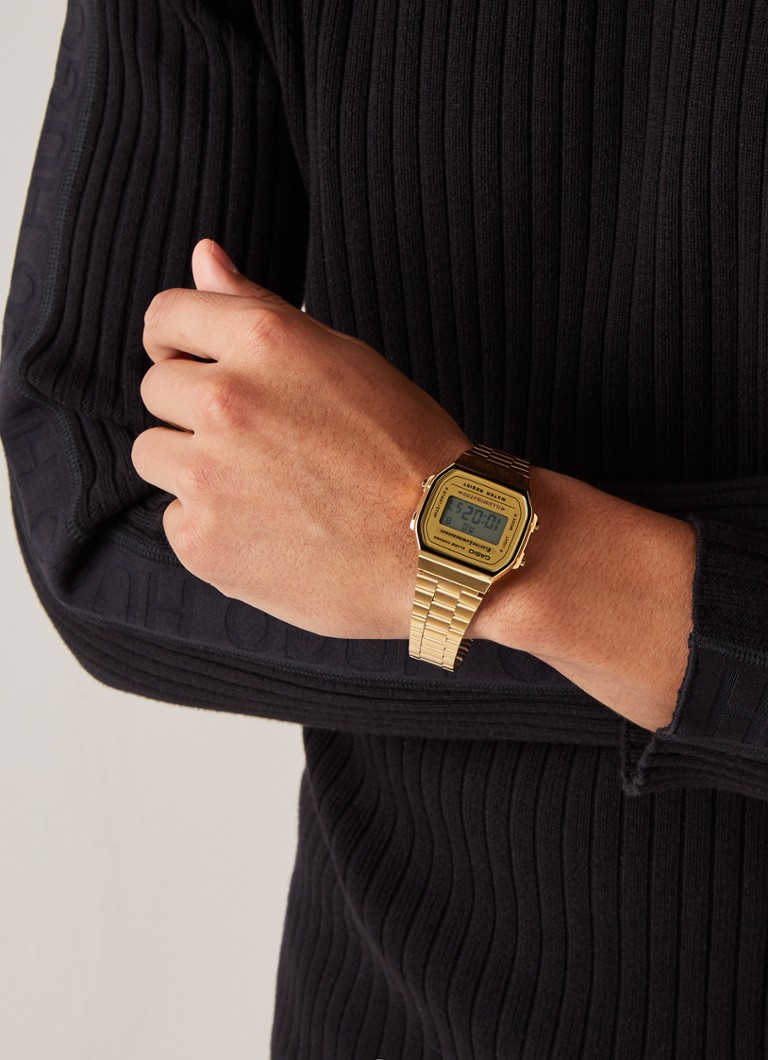 casio goud horloge