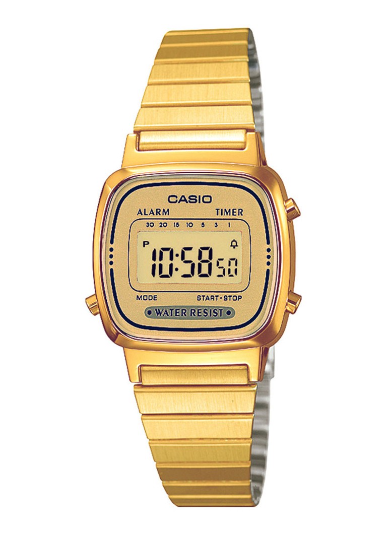 Casio - Horloge Retro LA670WEGA-9EF - Goud