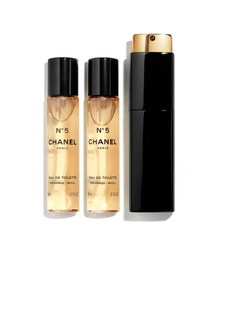 CHANEL - MINI EAU DE TOILETTE TASVERSTUIVER MET NAVULLING - null