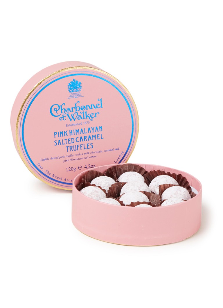 Charbonnel et Walker - Pink Himalayan salted caramel truffels 10 stuks - null