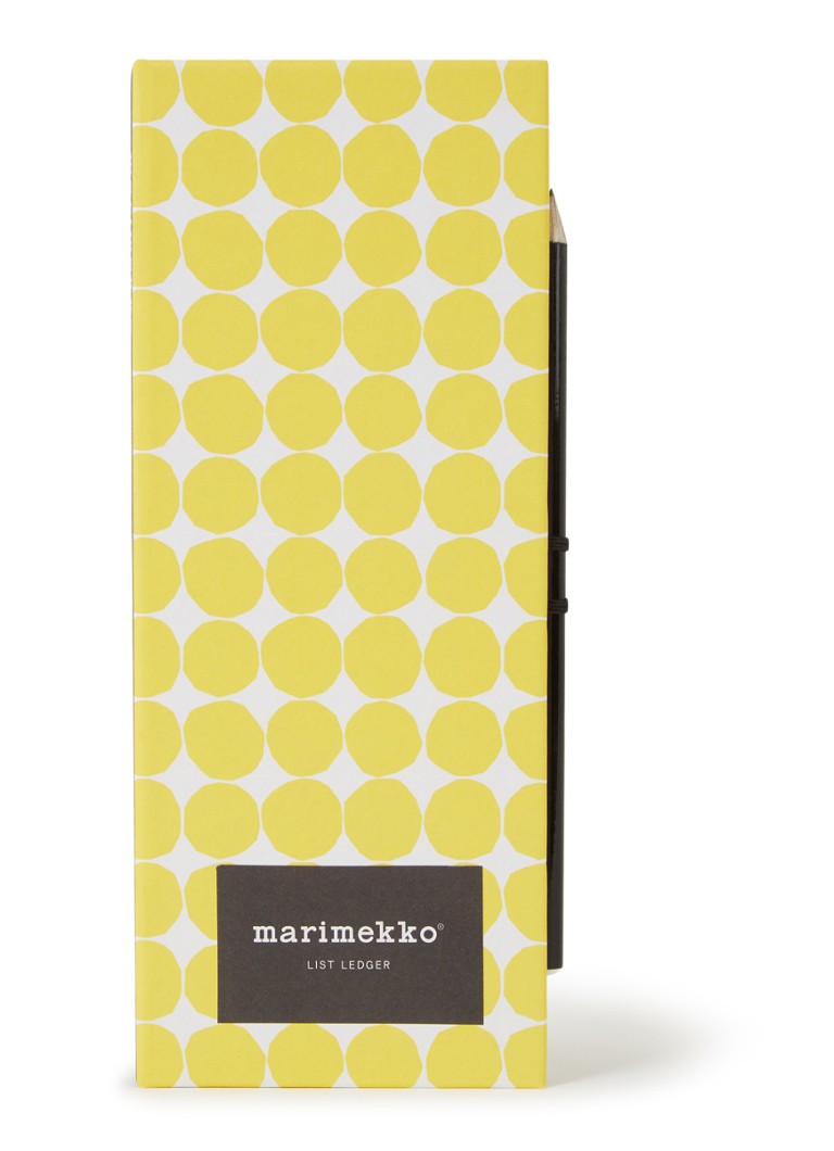Chronicle Books - Bloc-notes Marimekko 23 x 9 cm - Jaune