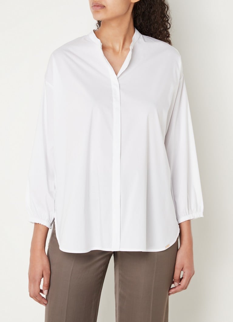 Cinque - Cipimms oversized blouse met ballonmouw - Wit