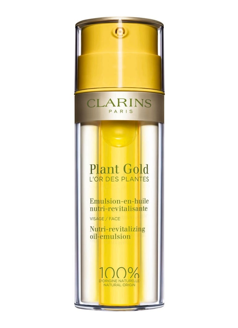 Clarins - Plant Gold Nutri-revitalizing oil-emulsion - gezichtsolie - null