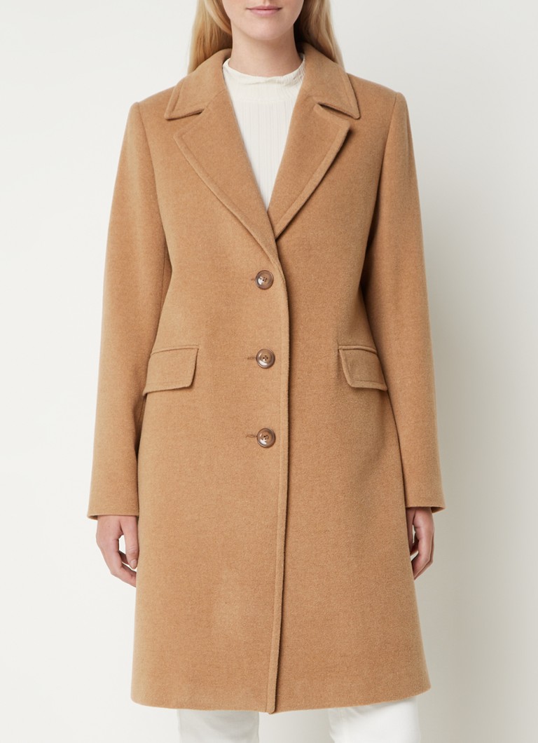 camel jas dames bijenkorf