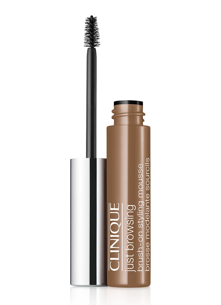 Clinique - Just Browsing Brush-On Styling Mousse - maquillage des sourcils - Soft Brown