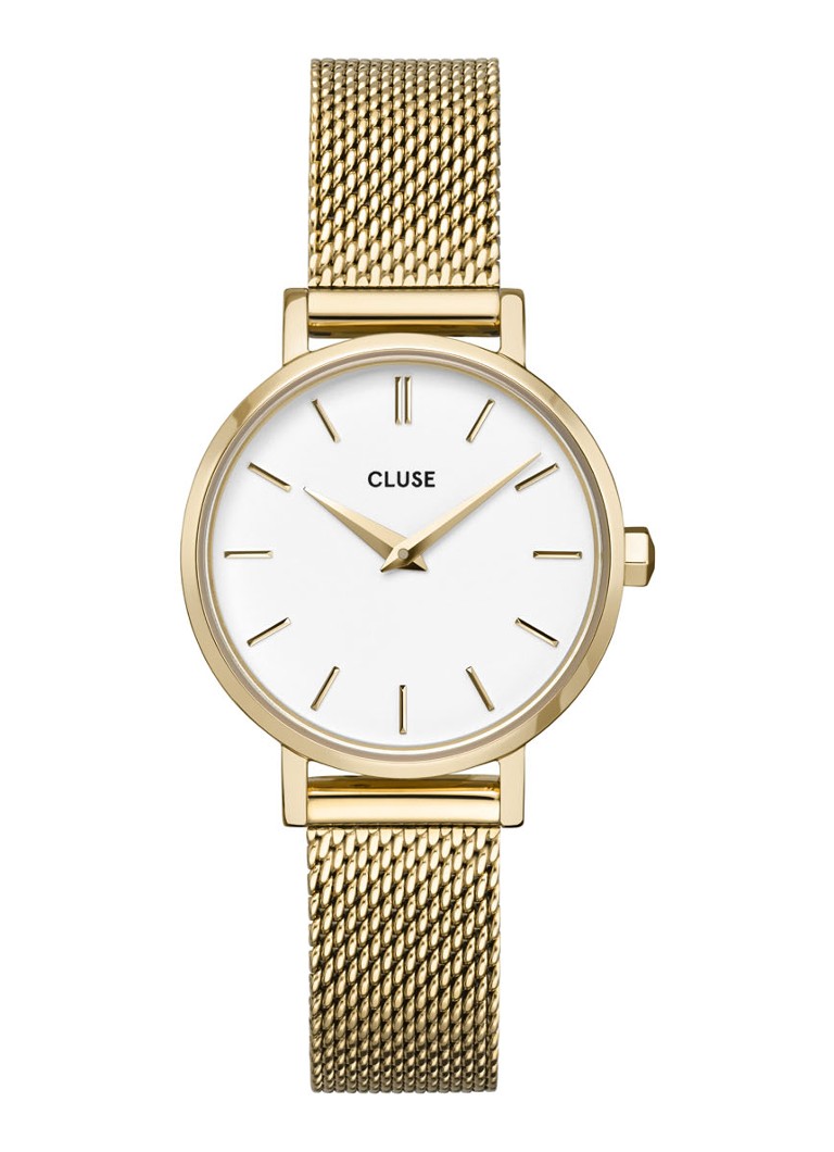 CLUSE - Boho Chic horloge CW0101211001  - Geelgoud