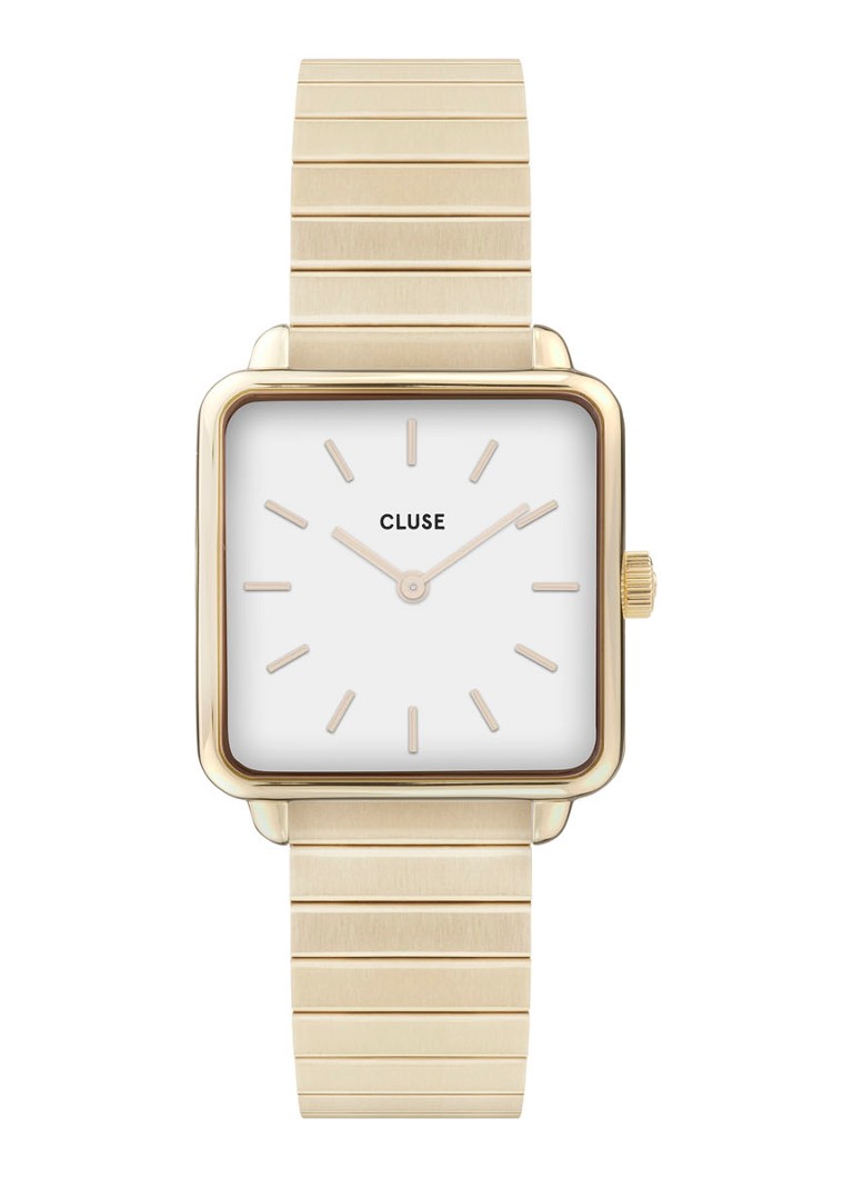 CLUSE - La Tétragone horloge CL60023S - Goud