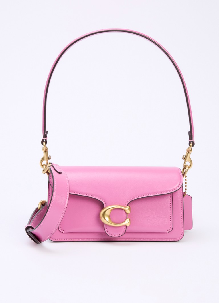 Coach - Tabby 20 schoudertas van kalfsleer met afneembare schouderriem - Roze