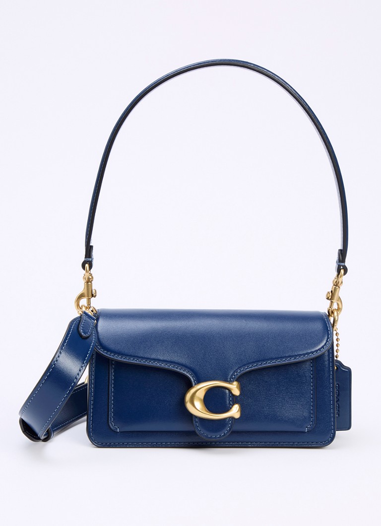 Coach - Tabby 20 schoudertas van kalfsleer met afneembare schouderriem - Royalblauw