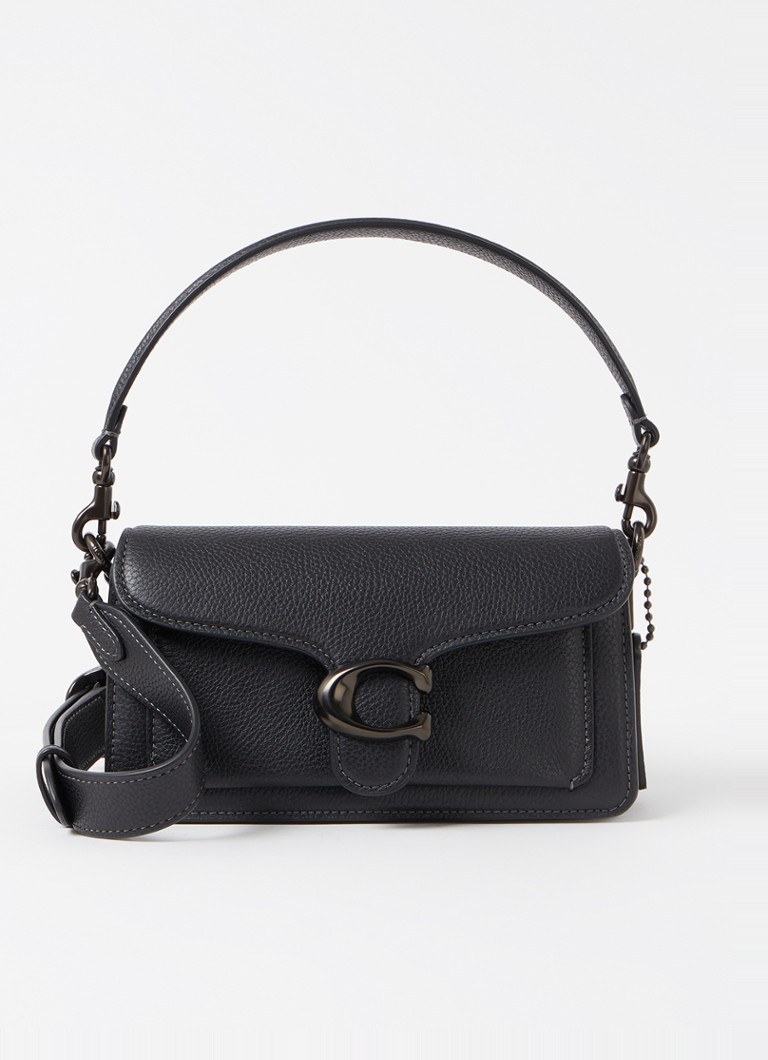 Coach - Tabby 20 schoudertas van leer - Zwart
