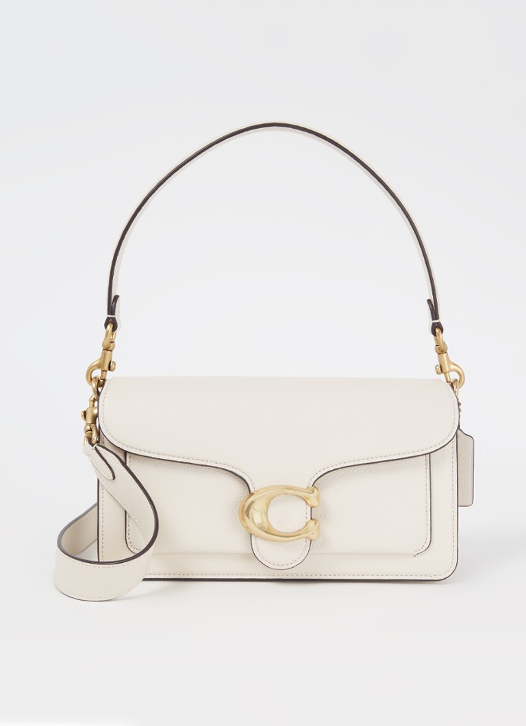Coach - Tabby 26 schoudertas van leer - Creme