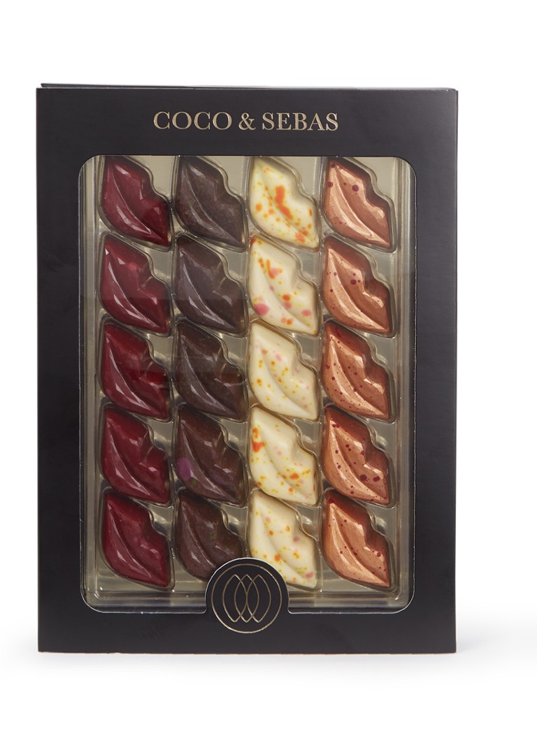 Coco & Sebas - Kusjes chocolade bonbons 20 stuks - null