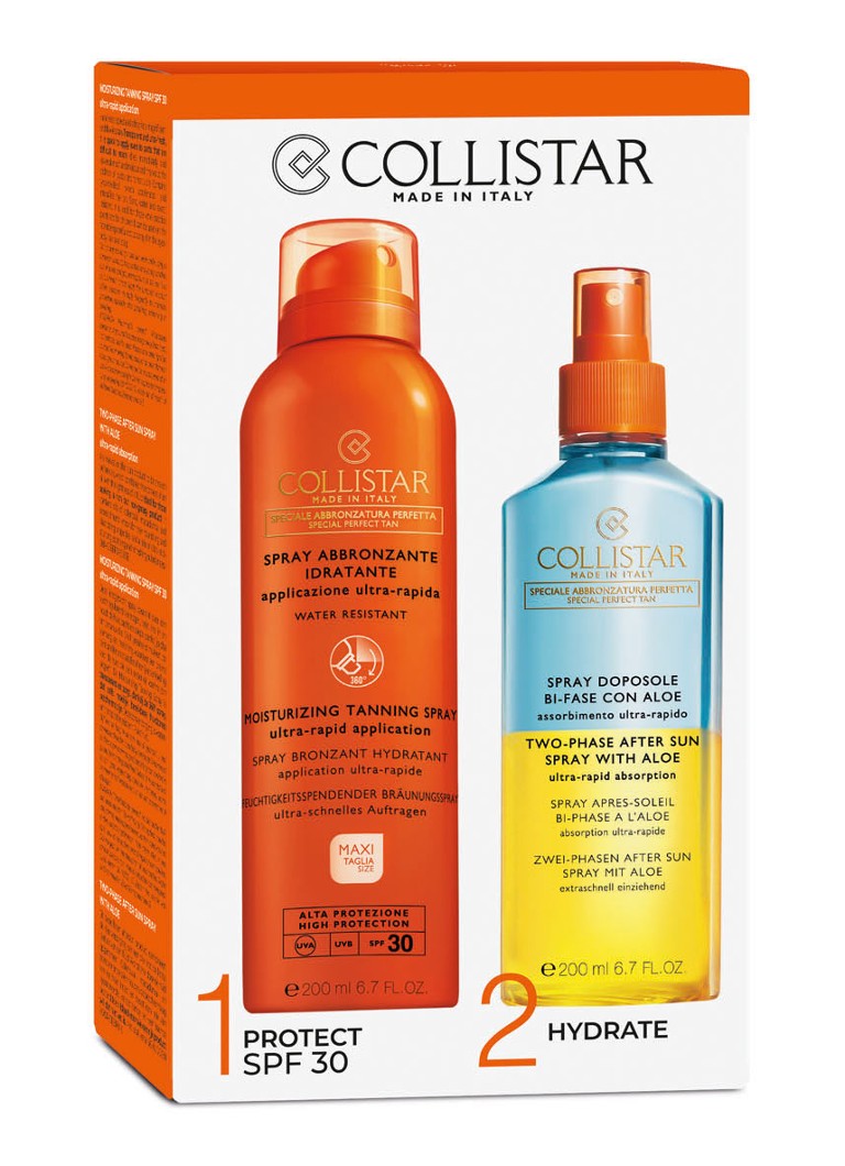 Bloody Bont Vechter Collistar Moisturizing Tanning Spray SPF30 Sun Kit - Limited Edition  zonnebrand- & aftersunset • deBijenkorf.be