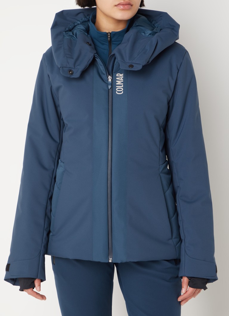 Colmar - Ski-jas met ritszakken en capuchon - Donkerblauw
