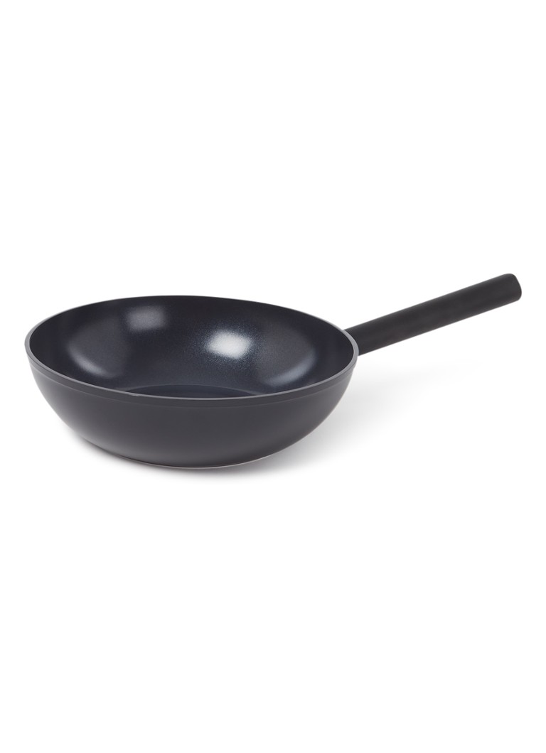 Combekk - ALU-W wokpan Ø 28 cm - Zwart