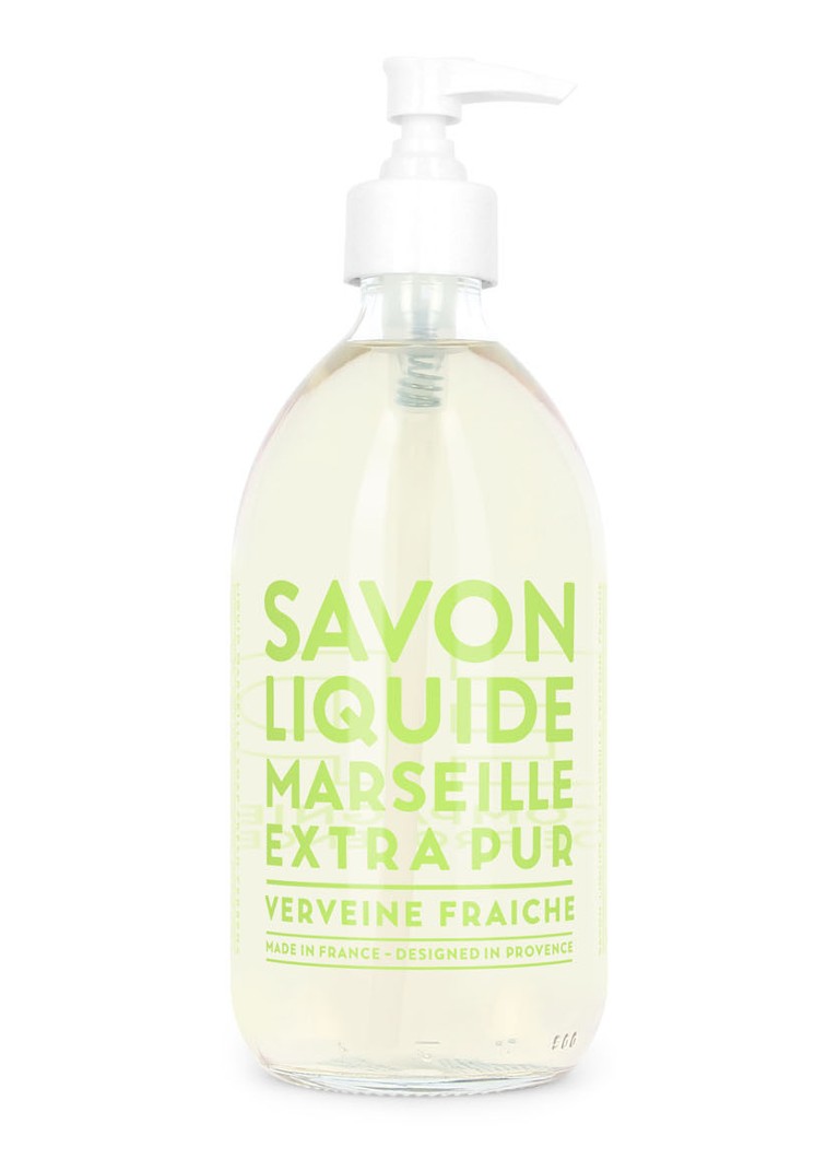 Compagnie de Provence - Fresh Verbena Liquid Marseille Soap -savon pour les mains et gel douche 500 ml - null