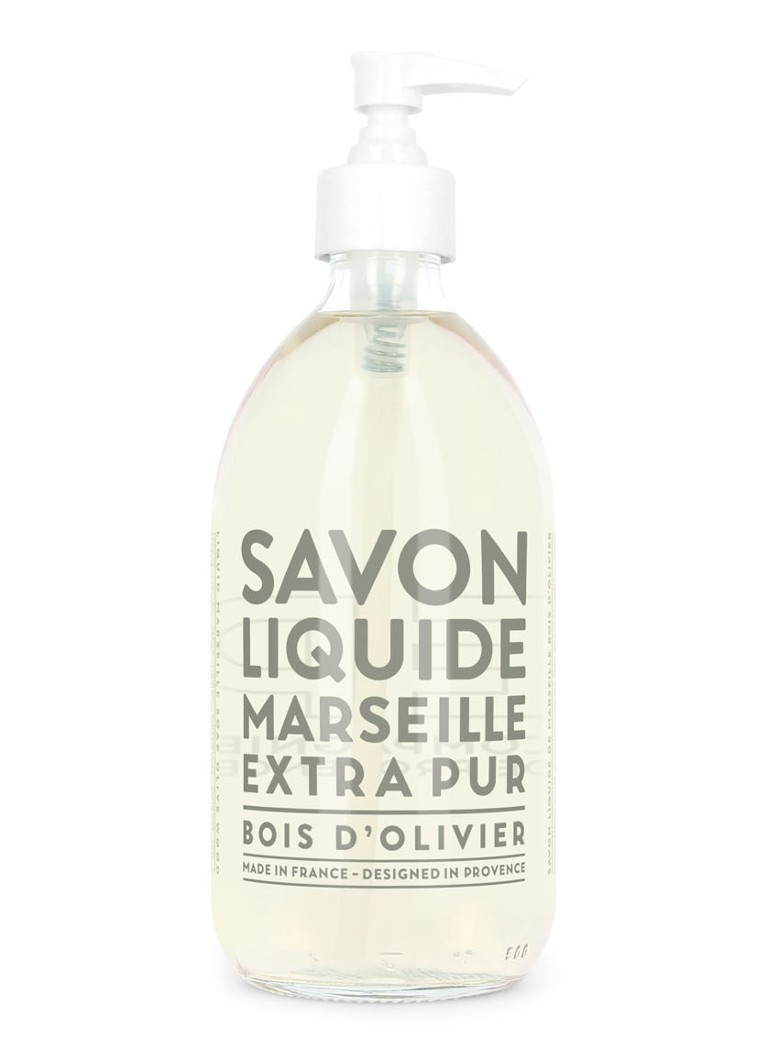Compagnie de Provence - Olive Wood Liquid Marseille Soap -savon pour les mains et gel douche 500 ml - null