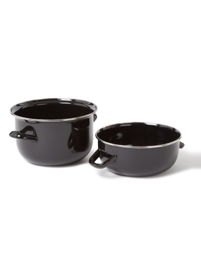Cosy & Trendy - Mosselpan 18 cm - Zwart