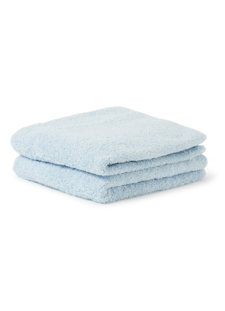 Crisp Sheets - Serviette de bain - 600 gr/m2 - 70 x 140 cm - Bleu clair