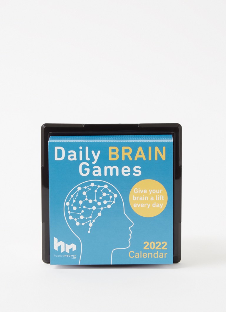 Daily Brain Games 2023 Day-to-Day Calendar: HAPPYneuron