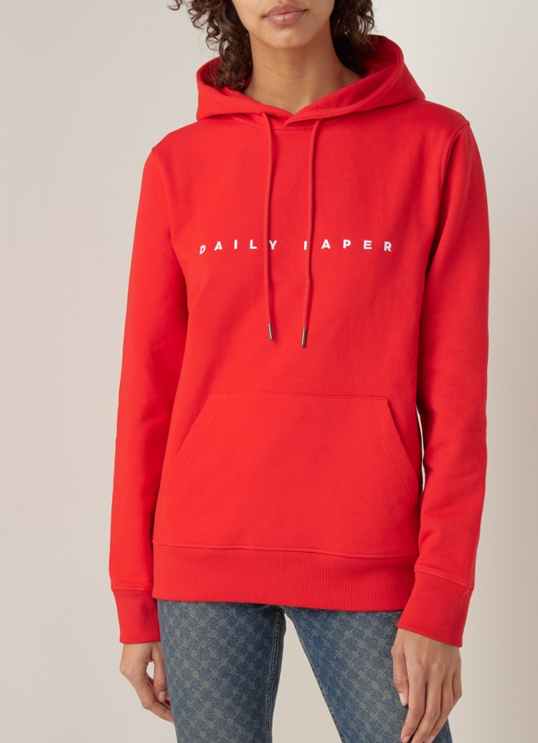 daily paper hoodie rood