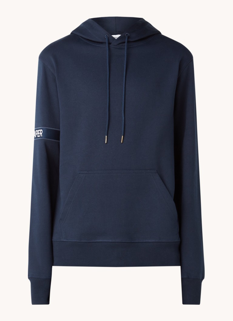 daily paper captain hoodie blauw