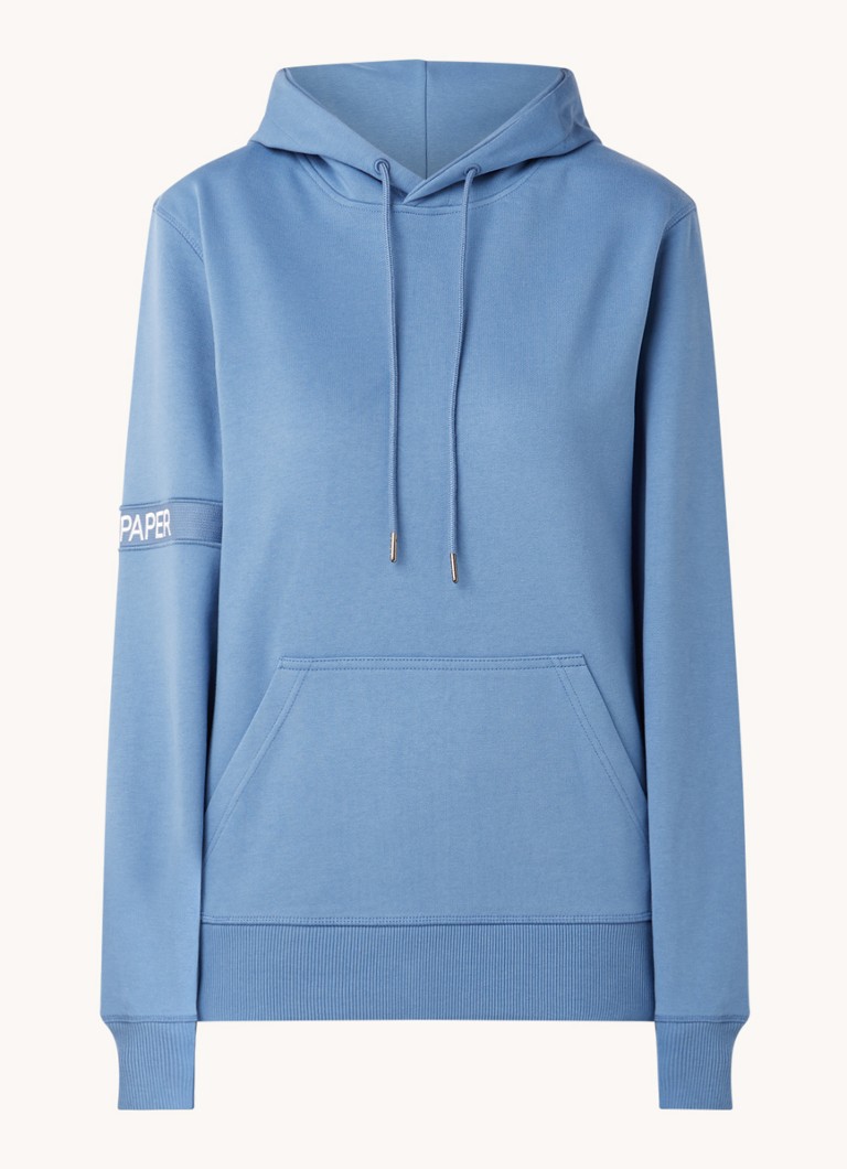 daily paper captain hoodie blauw