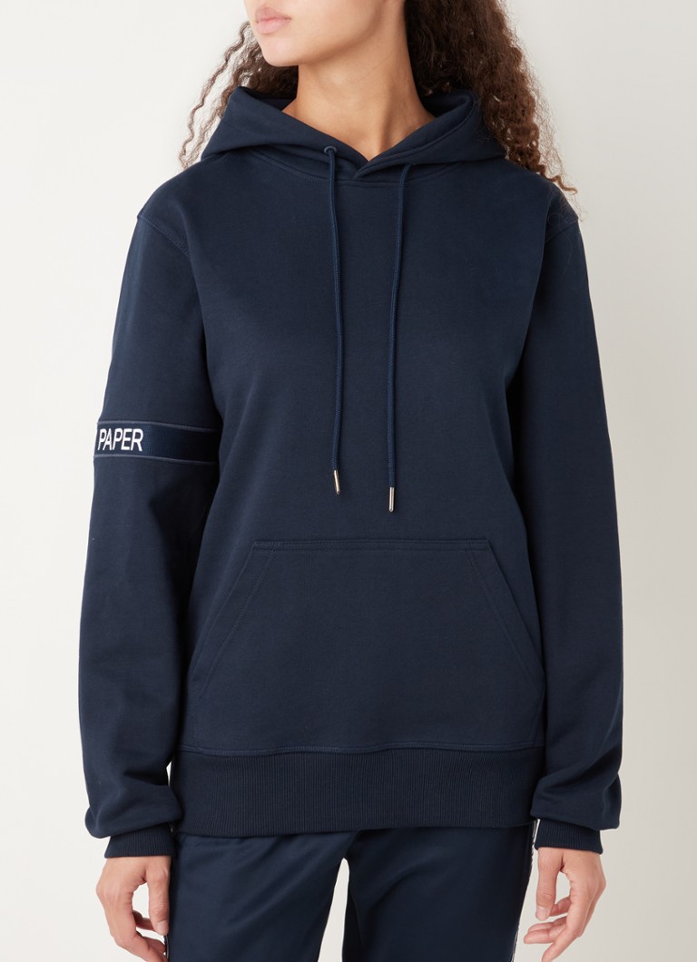 daily paper captain hoodie blauw