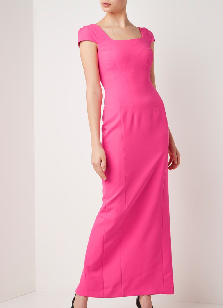 Damsel in a Dress - Sheridan maxi jurk met kapmouw - Roze