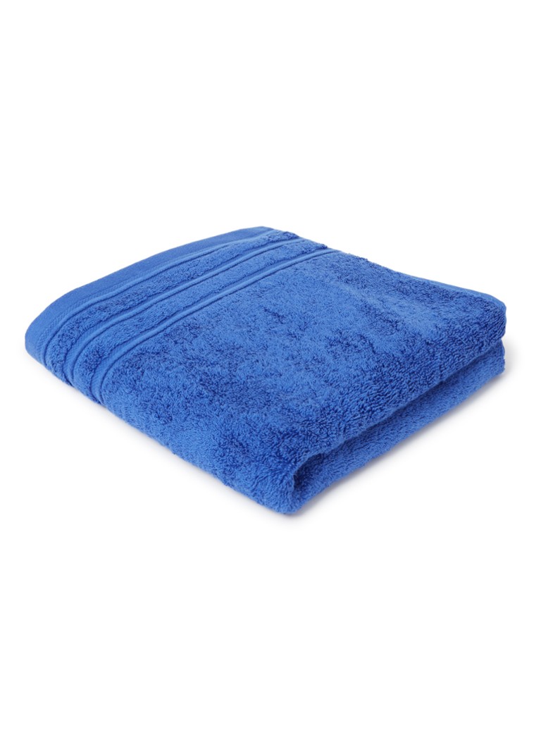 de Bijenkorf Home - Evolution badhanddoek - 580 gr/m2 - 60 x 110 cm - Kobaltblauw