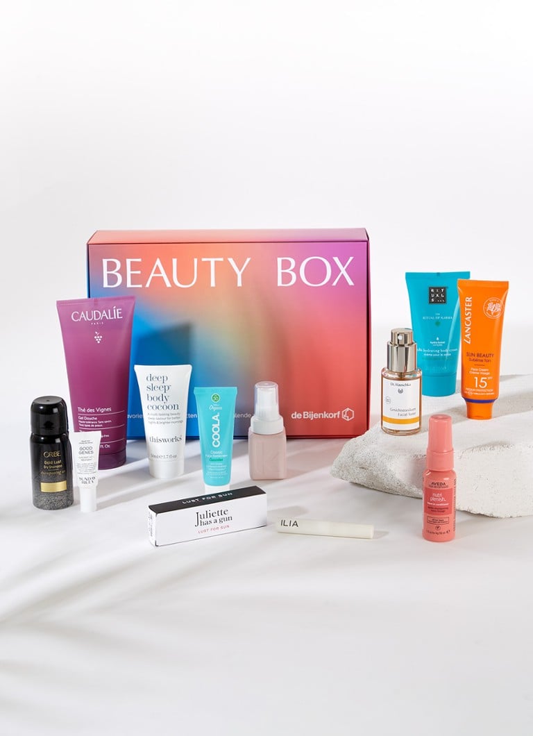 de Bijenkorf - Limited Edition Zomer Beauty Box t.w.v. €130,- - null
