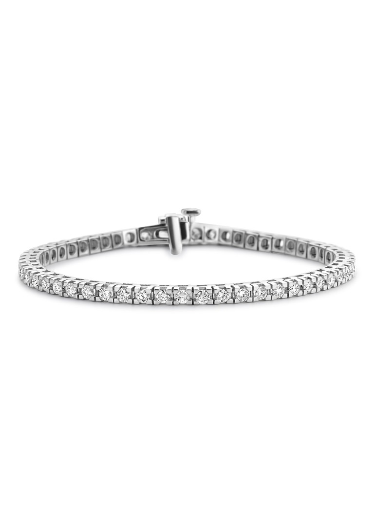 Diamond Point - Tennisarmband van 14 karaat witgoud, 3.00 ct diamant - Witgoud