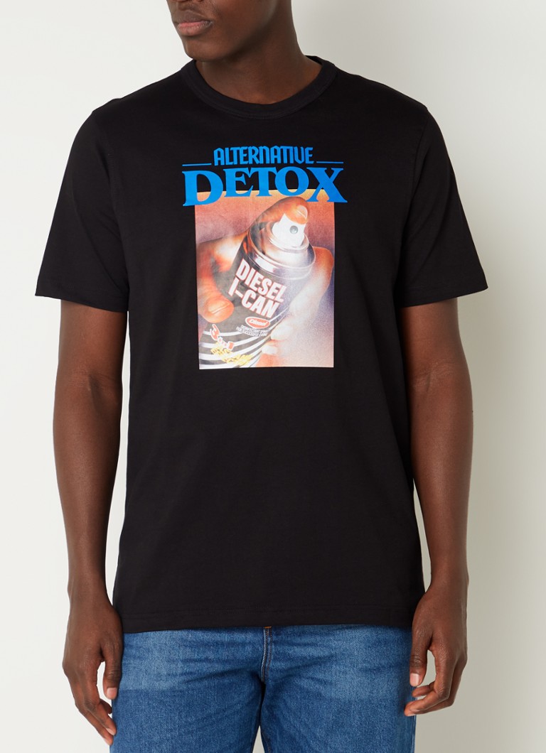 Diesel - T-JUST-G4 T-SHIRT - Zwart