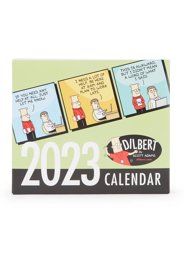 Dilbert kalender 2023 • Groen • deBijenkorf.be
