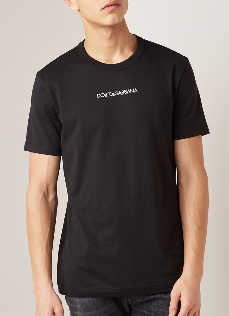 Kleding Meisjeskleding Tops & T-shirts T-shirts Dolce Gabbana D&G Sport Heren Bruin T Shirt maat S M 