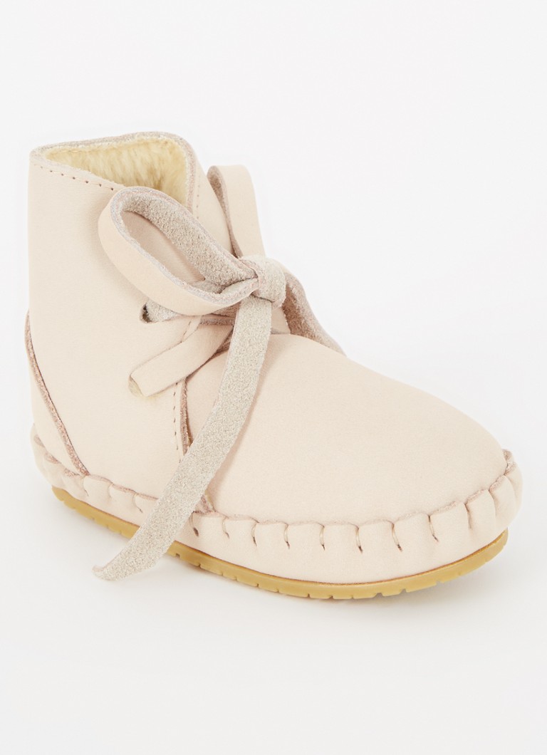 Donsje Amsterdam - Pina Classic Lining babyschoentje van leer - Beige