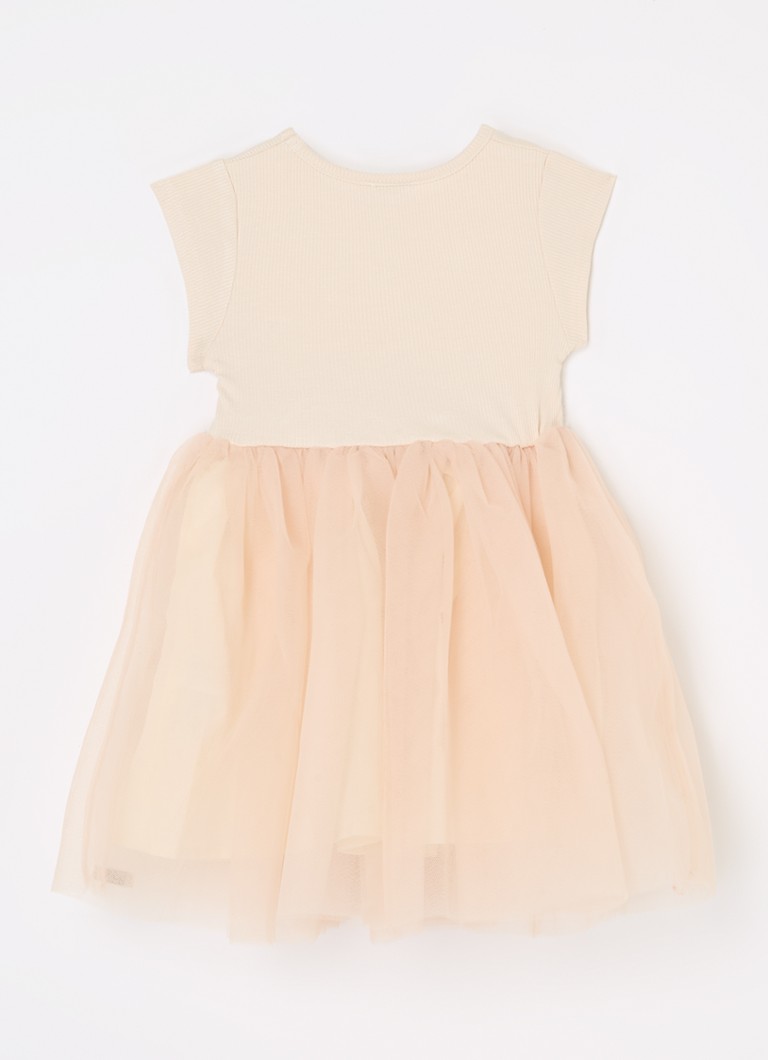 Donsje Amsterdam Timie jurk met tule • Creme •