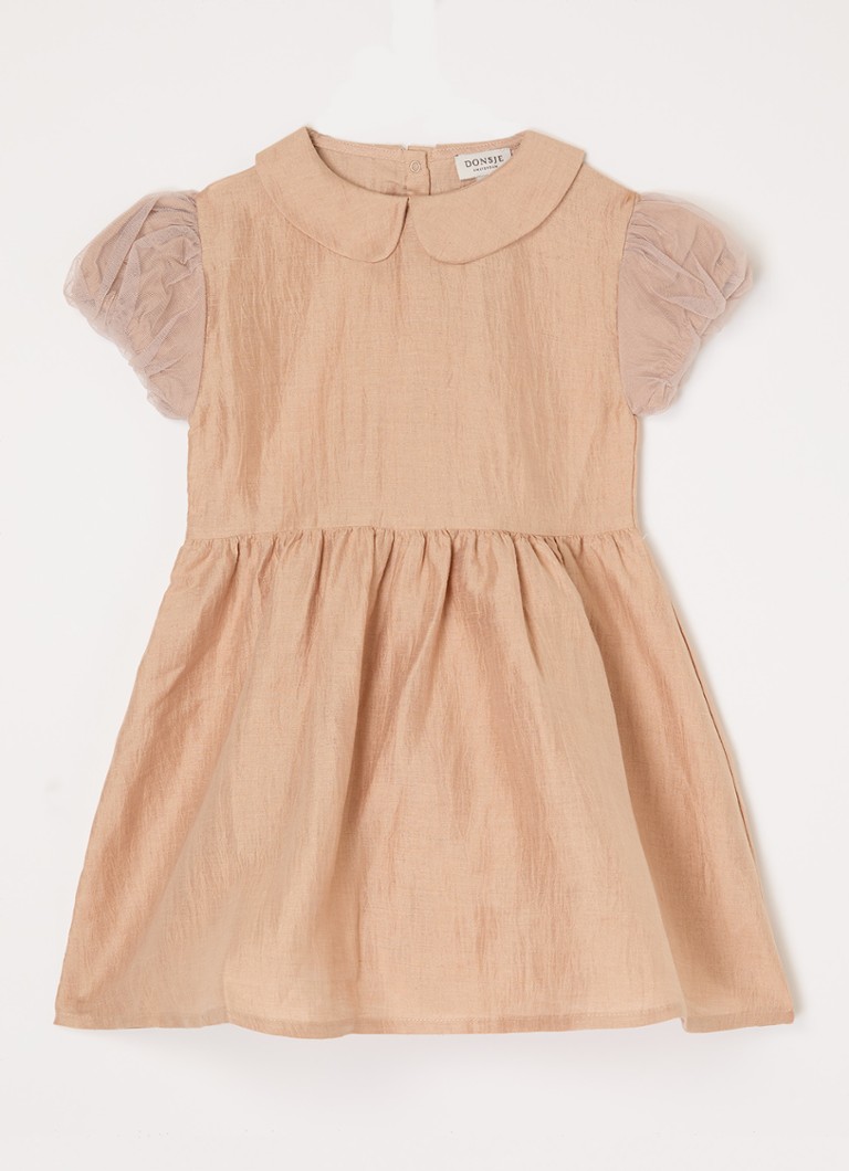 Donsje Amsterdam Tulie tuniekjurk met tule • Oudroze •