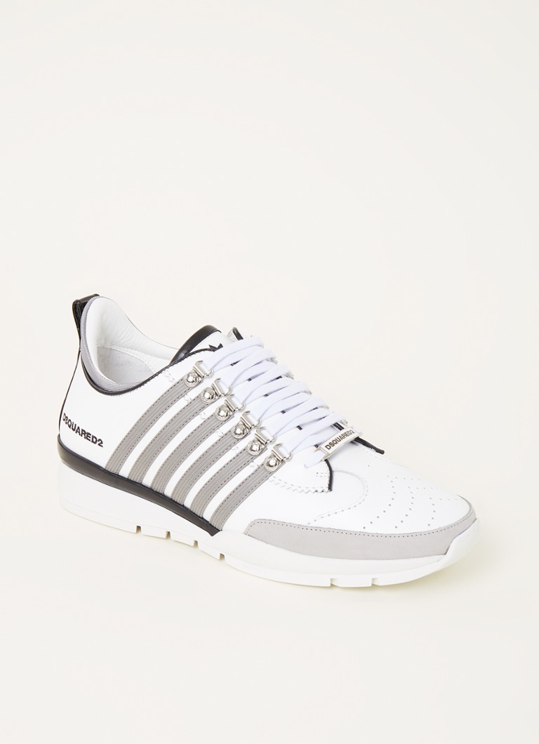 Dsquared2 - Sneaker 251 avec détails en cuir de veau - Blanc