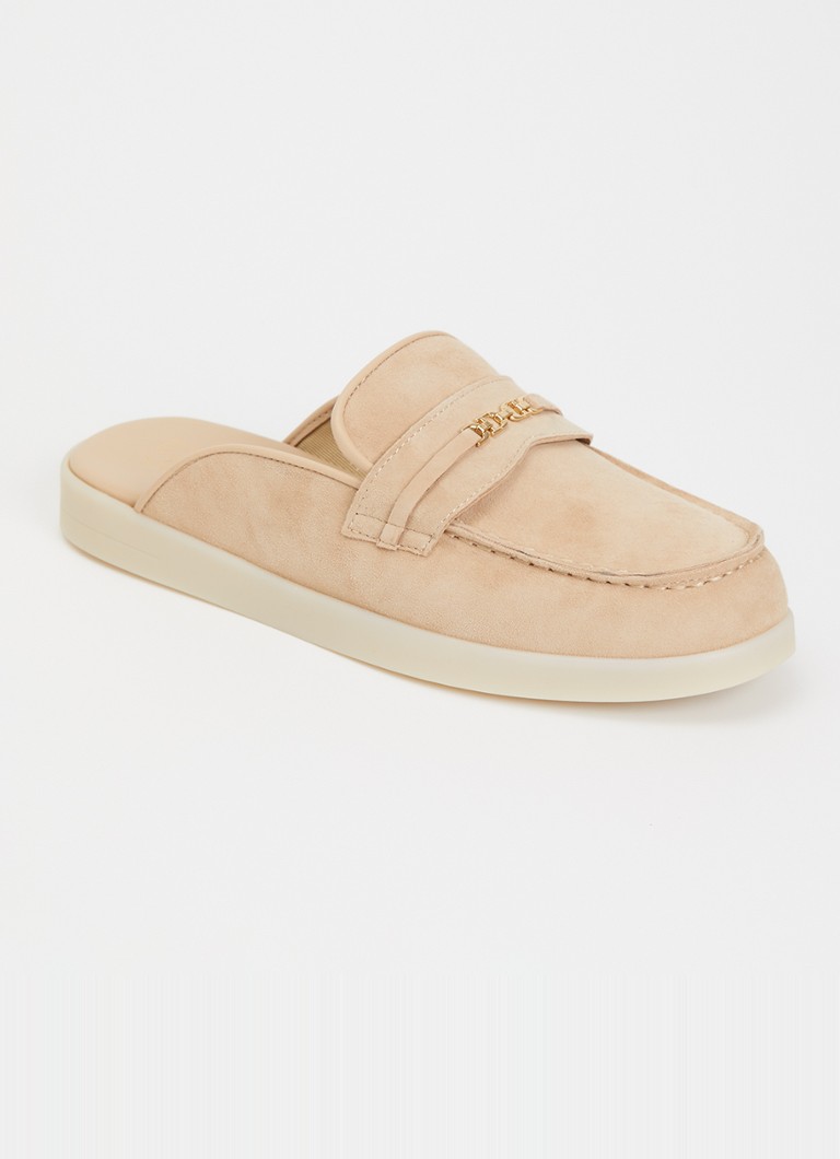 Dune London - Gracious muiltje van suède - Beige
