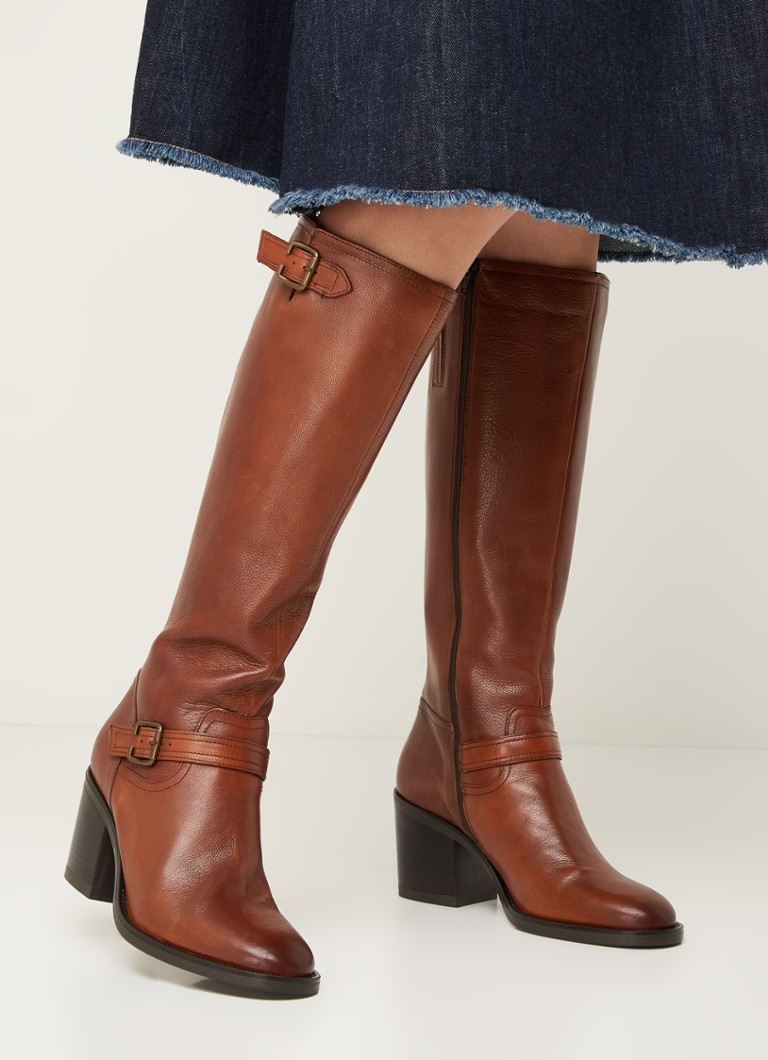 Leather Knee High Boots Dune Trelis Boots Dune London Trelis Laars